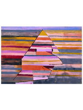 Klee The Clown Pyramidal - Art Print